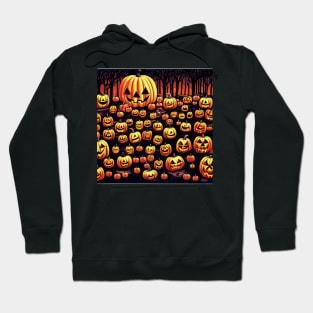 Scary Halloween Pumpkins | Comics style Hoodie